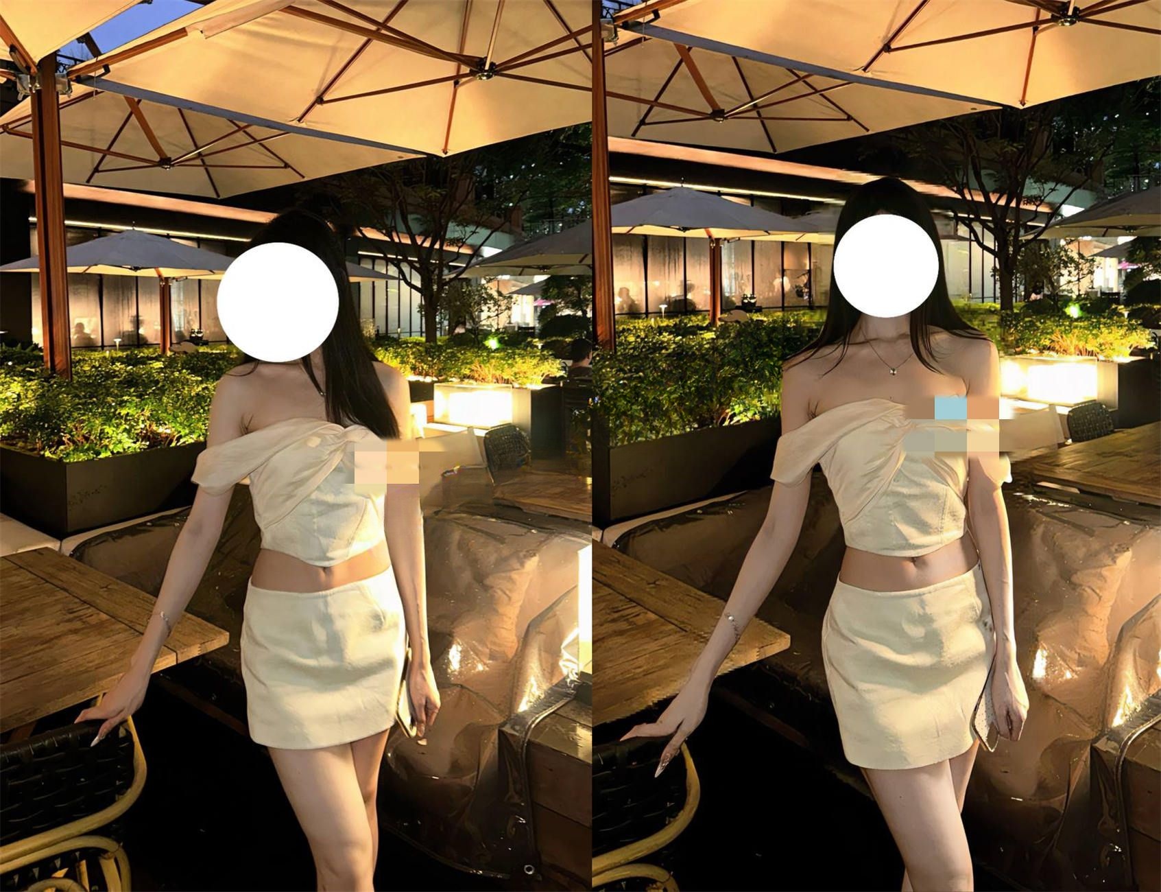 小K - 高颜小网红,探店后直接拉去舔脚足交