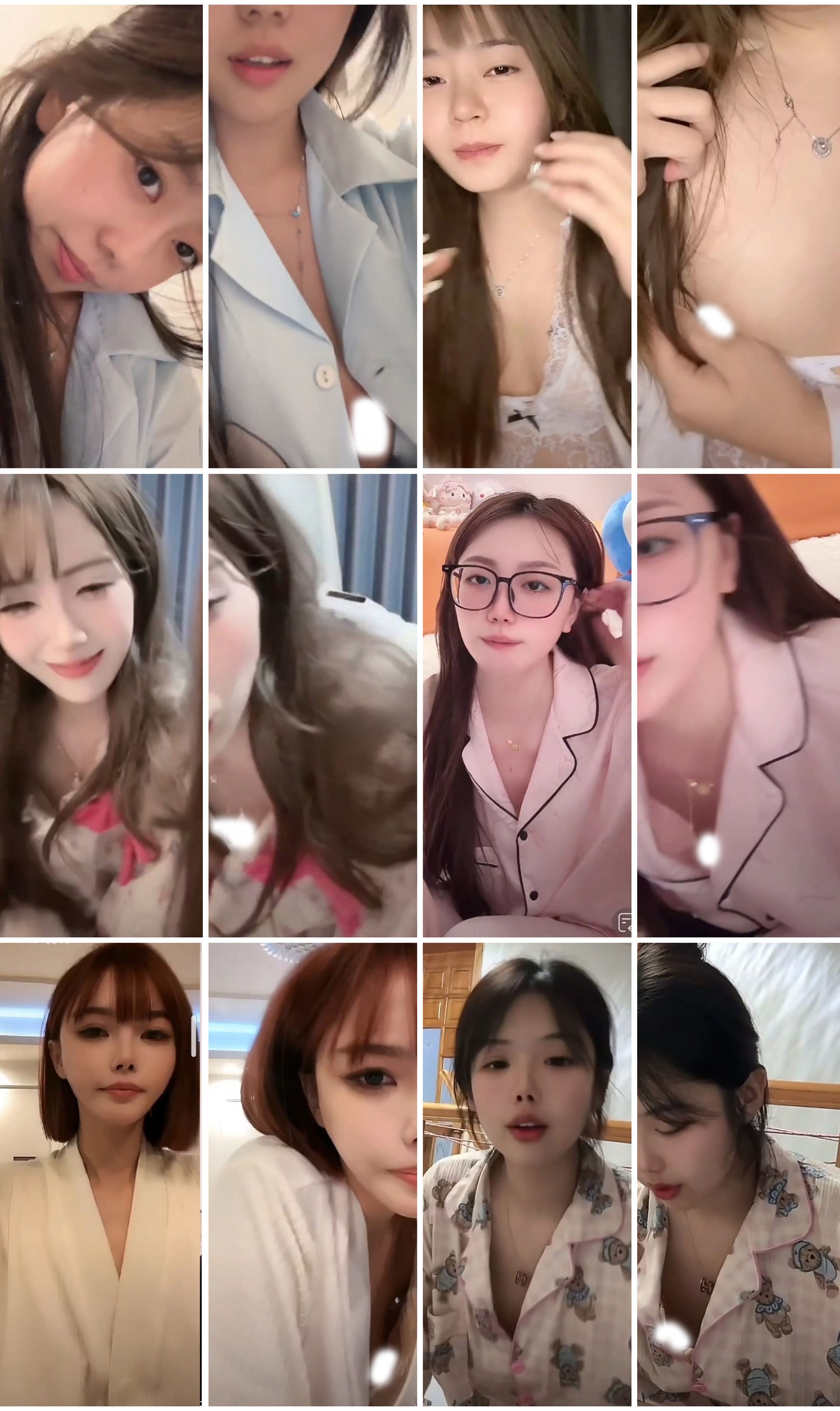 颜值主播各显神通 擦边 闪现走光 超多美女合集