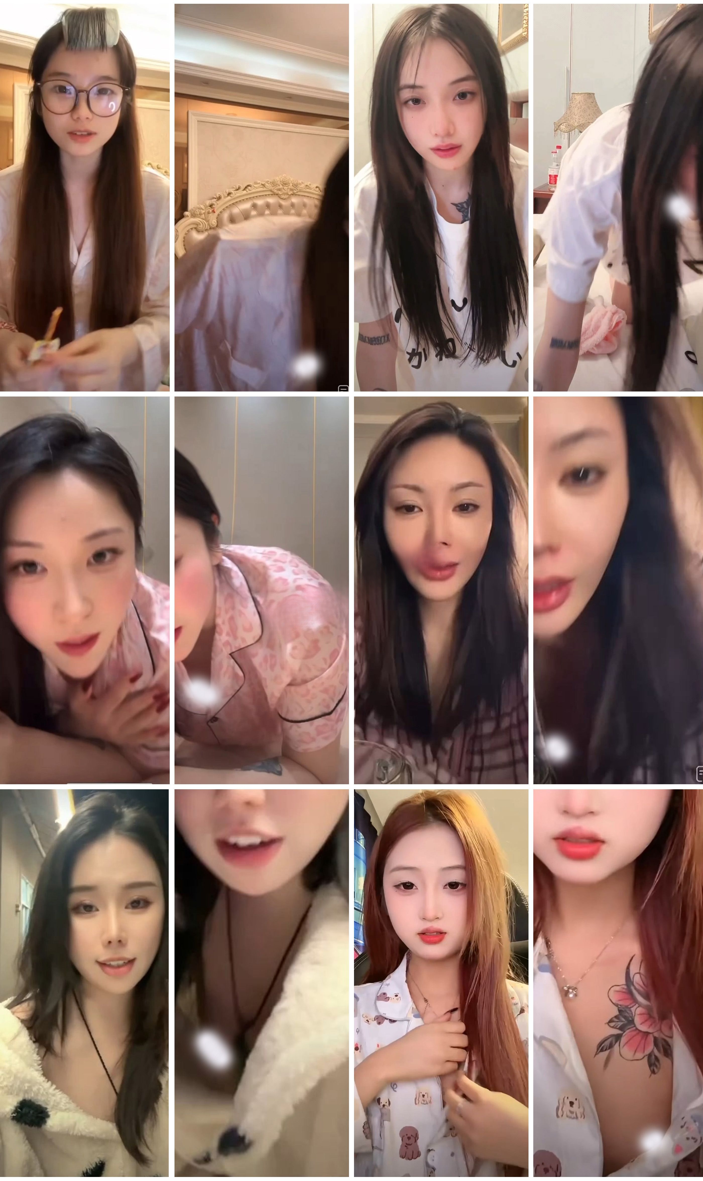 颜值主播各显神通 擦边 闪现走光 超多美女合集