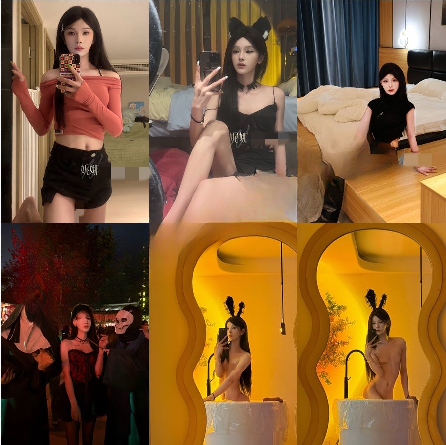 NINA妮娜 - 杭州颜值网红TS高价付费福利
