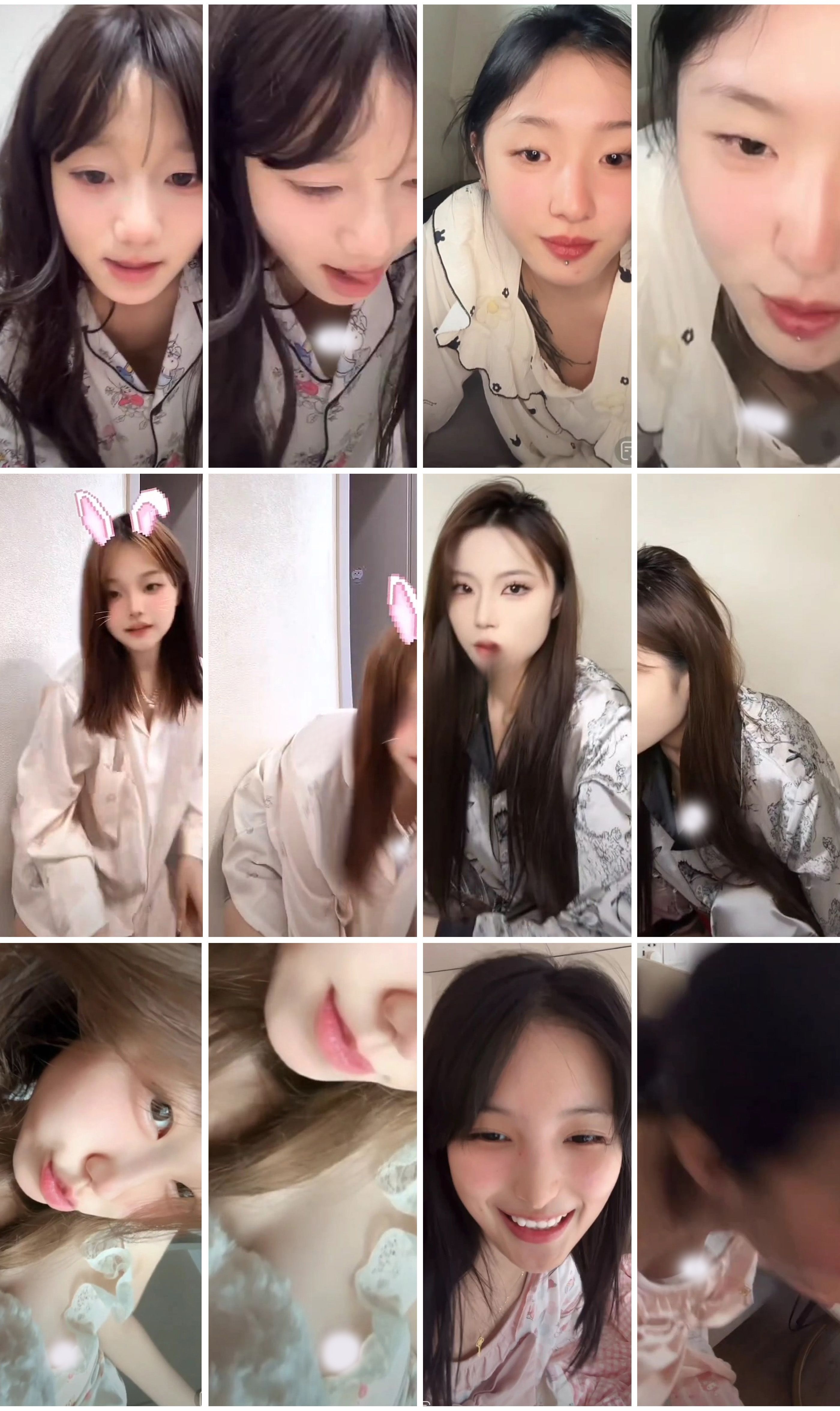 颜值主播各显神通 擦边 闪现走光 超多美女合集